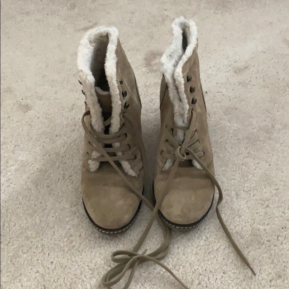 J.Crew wedge boots